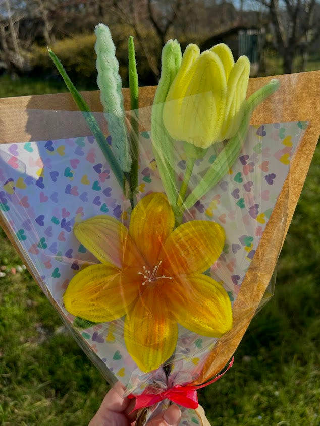 Bouquet Soleil – Tons Jaunes