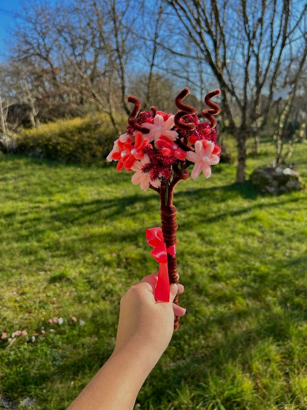 Petit Bouquet Douceur Rosée – Pâquerettes